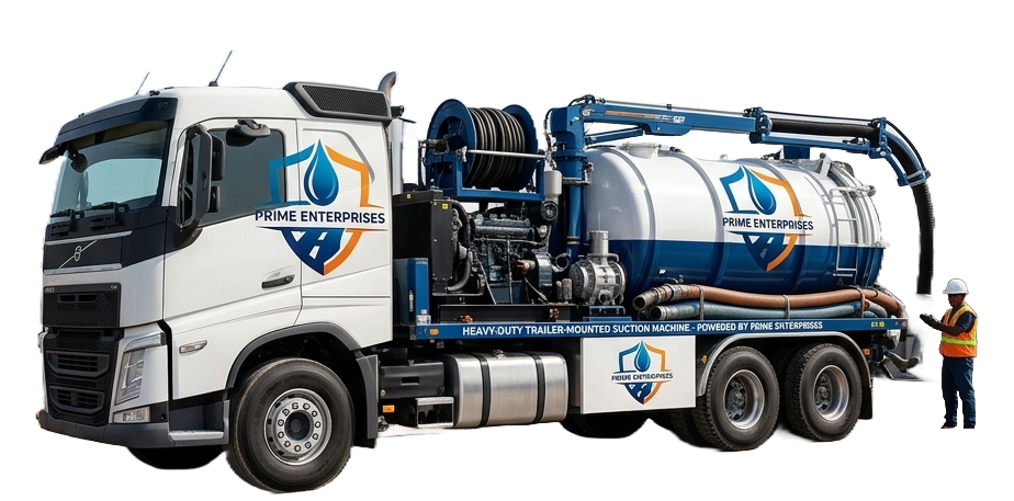 Trailer-mounted Suction Machine